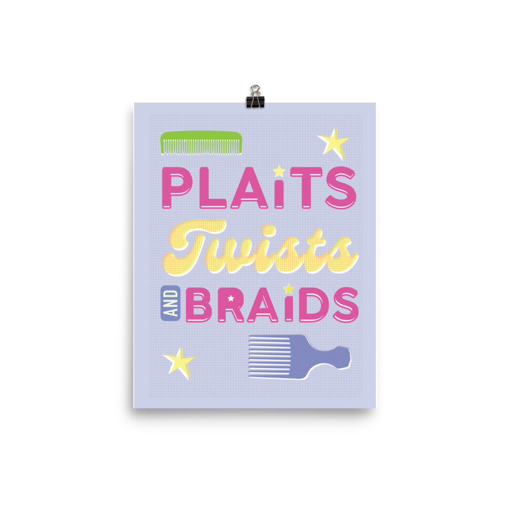 Plaits, Twists and Braids (Bright Colors) - Image 2